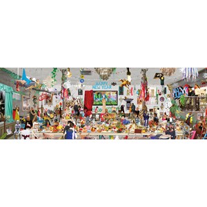 Heye (29823) - Sanda Anderlon: "Die Silvesterparty" - 1000 Teile Puzzle