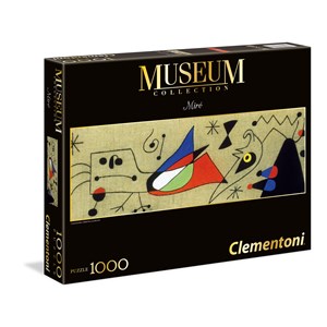 Clementoni (39264) - Joan Miro: "Woman and bird in the night" - 1000 Teile Puzzle