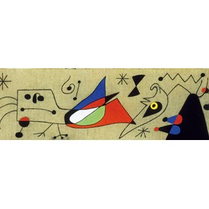Clementoni (39264) - Joan Miro: "Woman and bird in the night" - 1000 Teile Puzzle