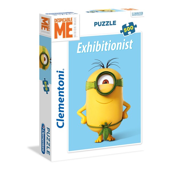Clementoni (35031) - "Exhibitionist Minions" - 500 Teile Puzzle