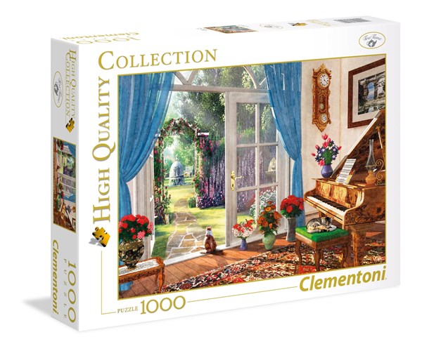 Clementoni (39394) - "Room with View" - 1000 Teile Puzzle