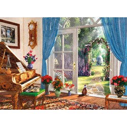 Clementoni (39394) - "Room with View" - 1000 Teile Puzzle