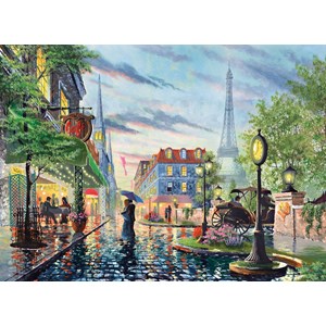 Clementoni (39395) - "Paris Café Summer" - 1000 Teile Puzzle