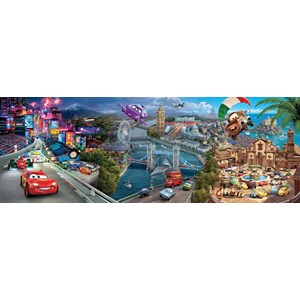 Clementoni (39348) - "Cars" - 1000 Teile Puzzle