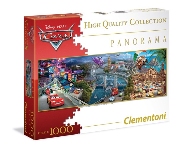 Clementoni (39348) - "Cars" - 1000 Teile Puzzle