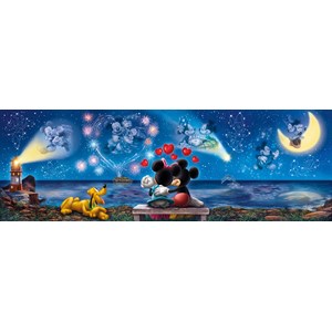 Clementoni (39287) - "Mikey and Minnie" - 1000 Teile Puzzle