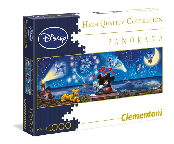 Clementoni (39287) - "Mikey and Minnie" - 1000 Teile Puzzle