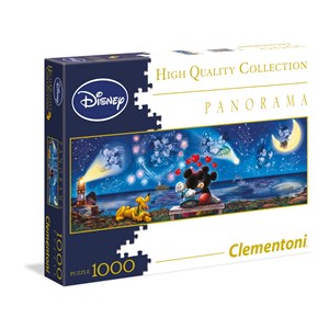 Clementoni (39287) - "Mikey and Minnie" - 1000 Teile Puzzle