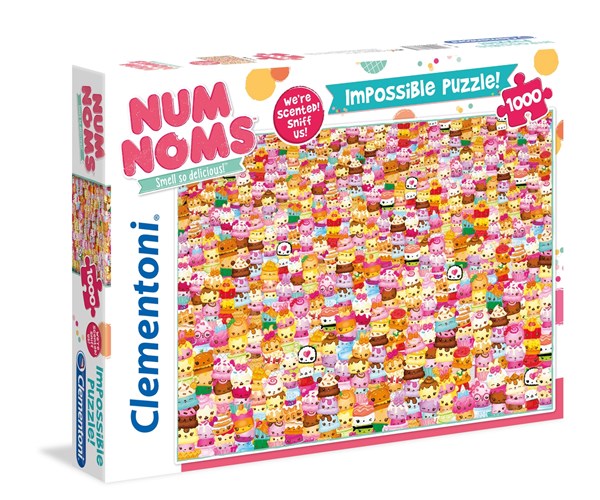 Clementoni (61333) - "Num Noms" - 1000 Teile Puzzle
