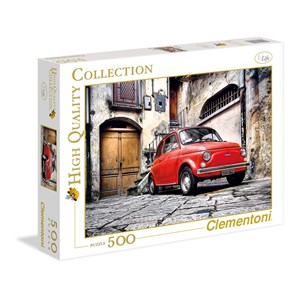 Clementoni (30575) - "Fiat 500" - 500 Teile Puzzle