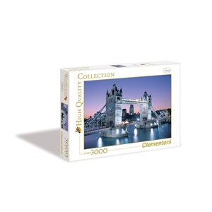 Clementoni (33527) - "London, Tower Bridge" - 3000 Teile Puzzle