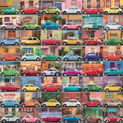Chronicle Books / Galison - "Alte Autos" - 500 Teile Puzzle