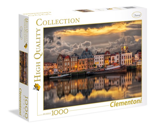 Clementoni (39421) - "Niederländische Traumwelt" - 1000 Teile Puzzle