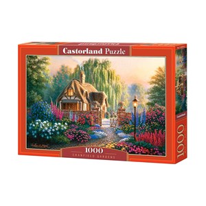 Castorland (C-103973) - "Haus mit Vorgarten" - 1000 Teile Puzzle