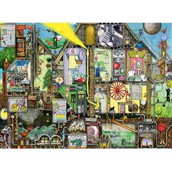Ravensburger (14731) - Colin Thompson: "Tomorrow's World" - 500 Teile Puzzle