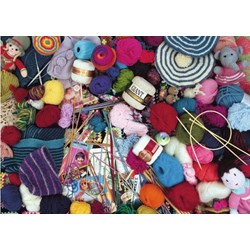 Ravensburger (19515) - "Crafty Yarns" - 1000 Teile Puzzle