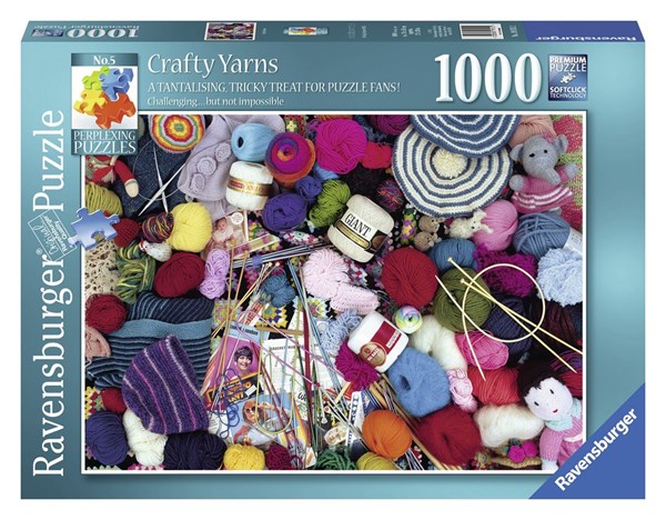 Ravensburger (19515) - "Crafty Yarns" - 1000 Teile Puzzle