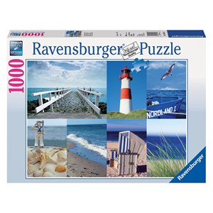 Ravensburger (19071) - "Maritime Impressionen" - 1000 Teile Puzzle