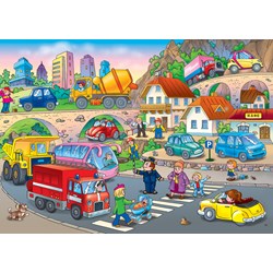 Step Puzzle (70102) - "Cars" - 34 Teile Puzzle
