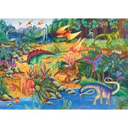 Step Puzzle (70101) - "Dinosaurs" - 34 Teile Puzzle