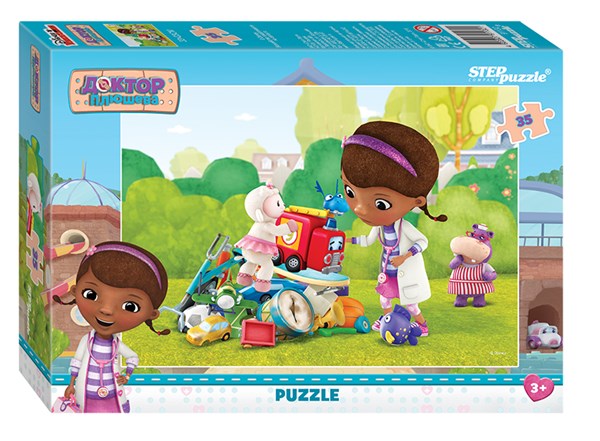 Step Puzzle (91132) - "Doc McStuffins" - 35 Teile Puzzle