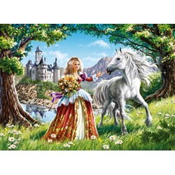 Castorland (B-06830) - "Princess and Her Friend" - 60 Teile Puzzle