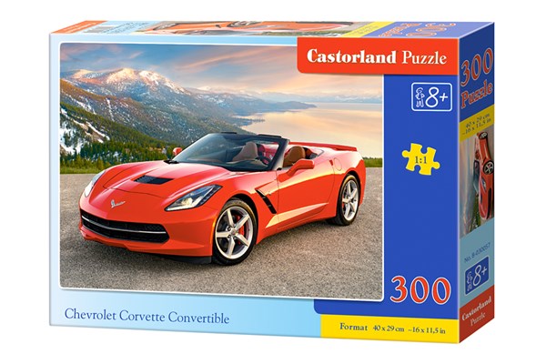 Castorland (B-030057) - "Chevrolet Corvette Convertible" - 300 Teile Puzzle