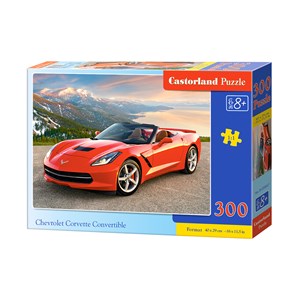 Castorland (B-030057) - "Chevrolet Corvette Convertible" - 300 Teile Puzzle