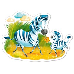 Castorland (B-04454) - "Animals of Africa" - 4 5 6 7 Teile Puzzle