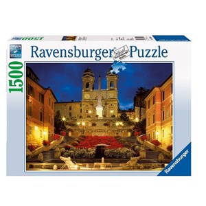 Ravensburger (16370) - "Piazza di Spagna, Rome, Italy" - 1500 Teile Puzzle