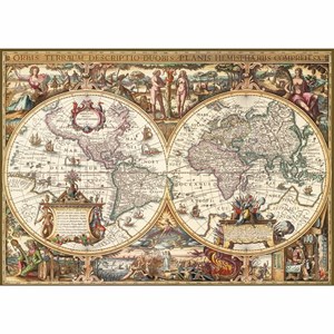 Ravensburger (19004) - "Antike Weltkarte" - 1000 Teile Puzzle