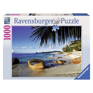 Ravensburger (19018) - "Unter Palmen" - 1000 Teile Puzzle