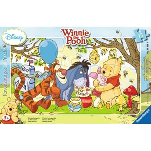 Ravensburger (06018) - "Winnie Pooh, Honigparty" - 15 Teile Puzzle