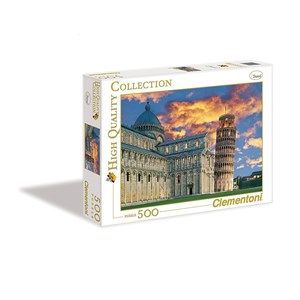 Clementoni (30103) - "Tower of Pisa, Italy" - 500 Teile Puzzle