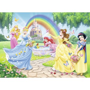 Nathan (86708) - "Der Garten der Prinzessinnen" - 100 Teile Puzzle