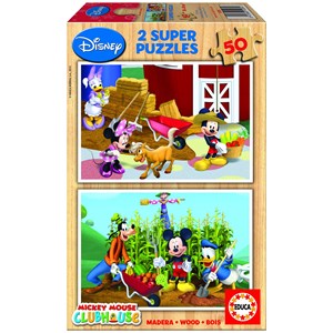 Educa (15285) - "Mickey Mouse Clubhouse" - 50 Teile Puzzle