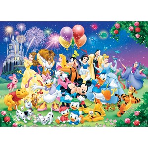 Nathan (87616) - "Die Disney-Familie" - 1000 Teile Puzzle