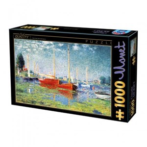 D-Toys (67548-CM04) - Claude Monet: "Argenteuil" - 1000 Teile Puzzle
