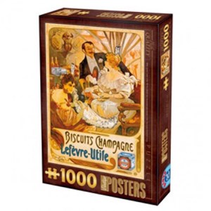 D-Toys (67555-VP05) - "Biscuits Champagne Lefevre-Utile" - 1000 Teile Puzzle