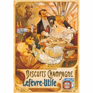 D-Toys (67555-VP05) - "Biscuits Champagne Lefevre-Utile" - 1000 Teile Puzzle