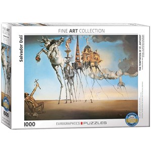 Eurographics (6000-0847) - Salvador Dali: "Die Versuchung des heiligen Antonius" - 1000 Teile Puzzle