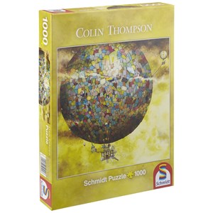 Schmidt Spiele (59400) - Colin Thompson: "Phantastische Ballonfahrt" - 1000 Teile Puzzle