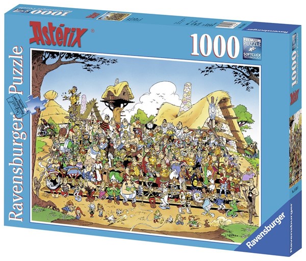 Ravensburger (15434) - "Asterix Familienfoto" - 1000 Teile Puzzle