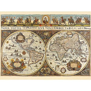 Ravensburger (17054) - "World Map, 1665" - 3000 Teile Puzzle