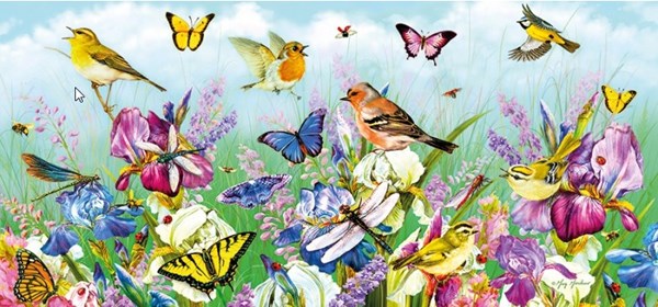 Gibsons (G4019) - "Schmetterlinge" - 636 Teile Puzzle