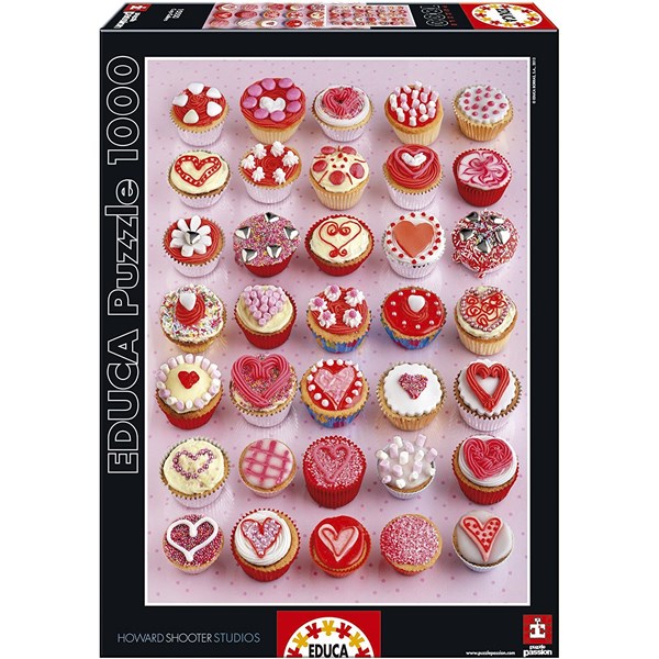 Educa (15550) - "Cupcakes" - 1000 Teile Puzzle