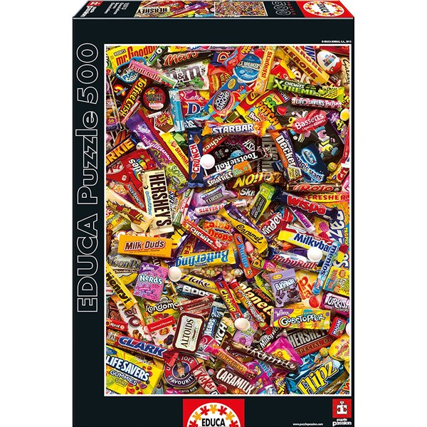 Educa (15513) - "Schokoriegel" - 500 Teile Puzzle