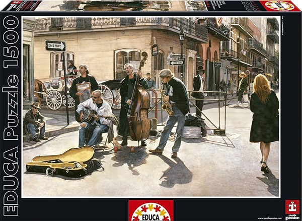 Educa (15533) - "New-Orleans Streets" - 1500 Teile Puzzle