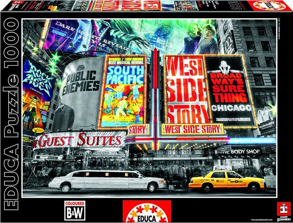 Educa (15547) - "New-York Theatre" - 1000 Teile Puzzle