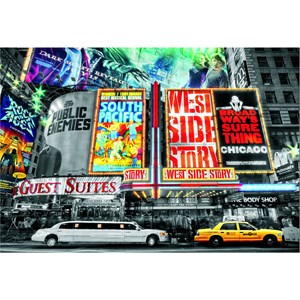 Educa (15547) - "New-York Theatre" - 1000 Teile Puzzle